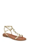 Nine West Marcila Sandal In Gold