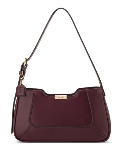 Nine West Marly Small Shoulder Handbag In Purple