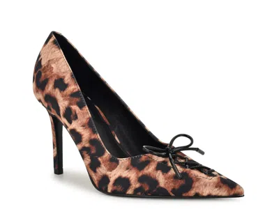 Nine West Marsen Pump In Animal Print