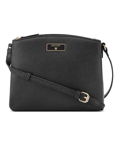 Nine West Mary Small Crossbody Bag In Black