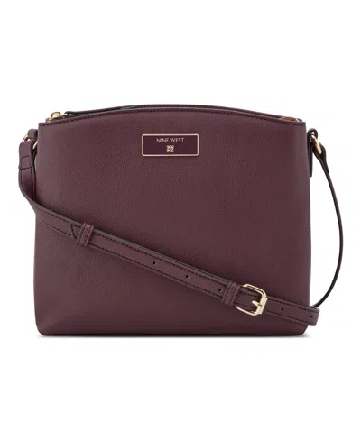 Nine West Mary Small Crossbody Bag In Purple