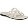 Nine West Mckinna 3 Sandal In White