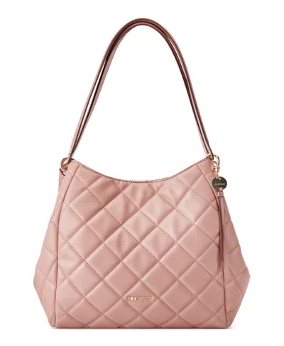 Buy Nine West ETTA Jet Set Carryall Tote Bag In Beige | 6thStreet UAE