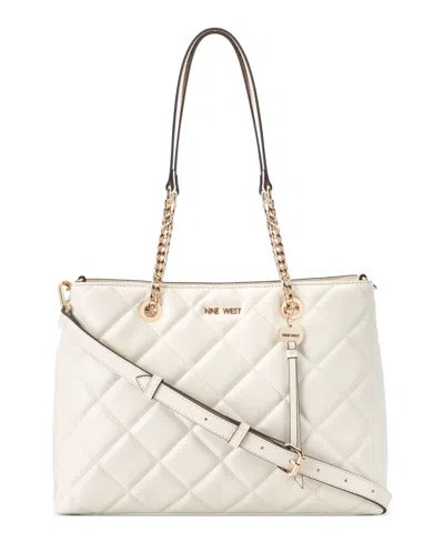Nine West Sidonie Medium Carryall Bag In Chic Cream