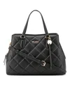 Nine West Meilani Medium Satchel Bag In Black
