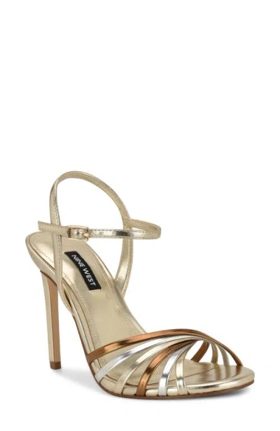 Nine West Meripen Ankle Strap Sandal In Multi