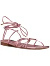NINE WEST MINUS 3 WOMENS FAUX LEATHER GLADIATOR SANDALS