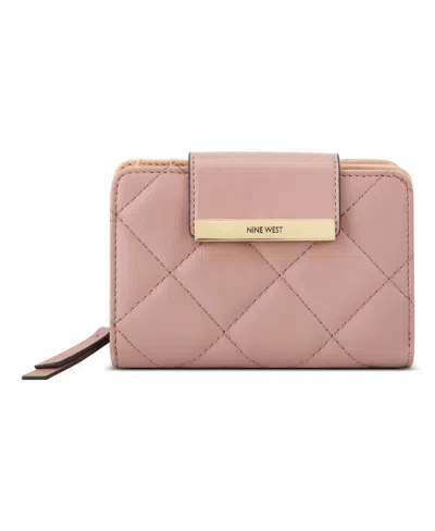 Nine West Mirabella French Wallet In Dusk