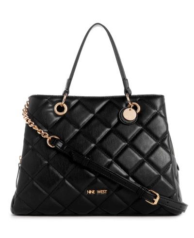 Nine West Mirabella Satchel Bag In Black