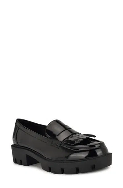 NINE WEST NINE WEST MISSA PLATFORM LUG LOAFER