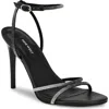 Nine West Women's Missey Open Toe Stiletto Heel Dress Sandals In Black