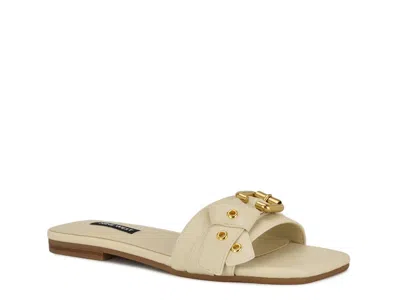 Nine West Missj Sandal In Neutral