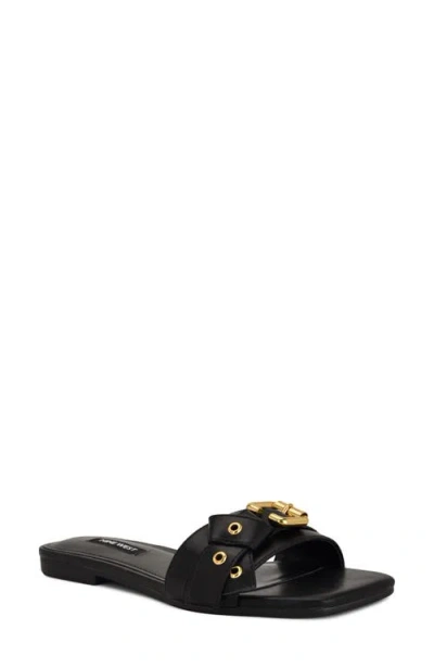 Nine West Missj Slide Sandal In Black