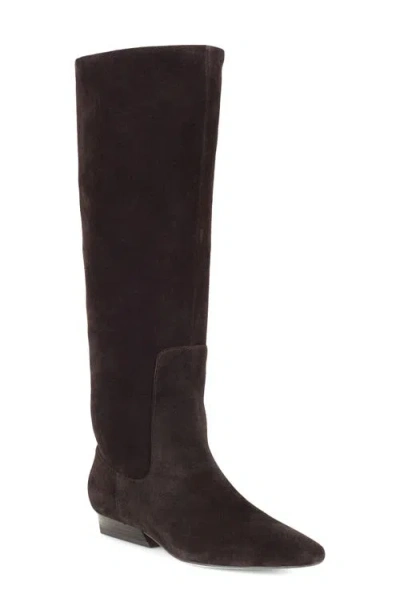 Nine West Morisa Knee High Boot In Brown