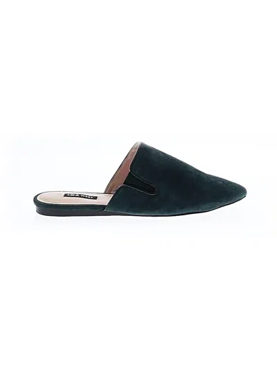 Pre-owned Nine West Mule/clog In Blue