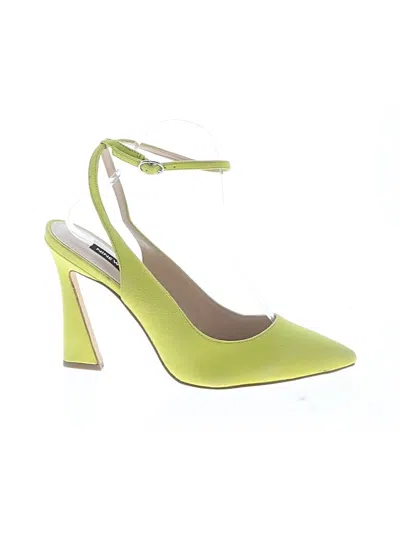 Pre-owned Nine West Mule/clog In Green