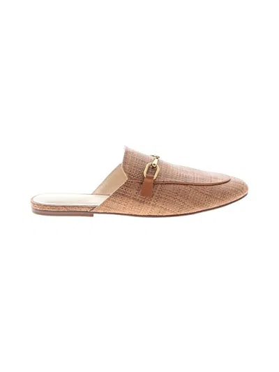 Pre-owned Nine West Mule/clog In Tan