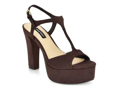 Nine West Naini Platform Sandal In Multi