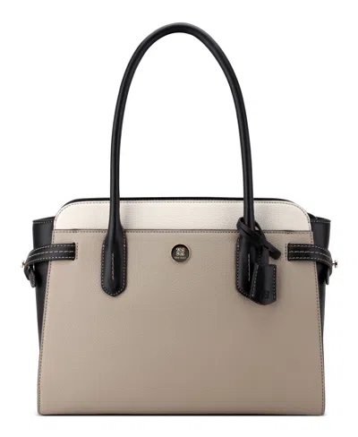Nine West Nami Shoulder Strap Shopper Bag In Pumice Multi