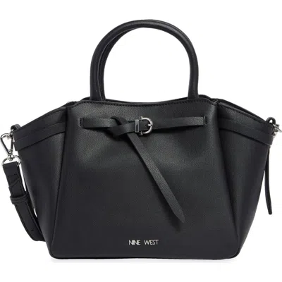 Nine West Nerina Faux Leather Satchel In Black
