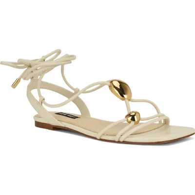 NINE WEST NINE WEST NIRAA ANKLE WRAP SANDAL
