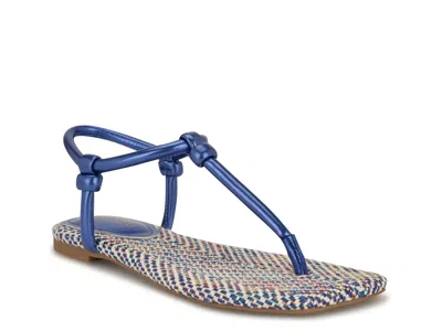 Nine West Nortny Sandal In Blue