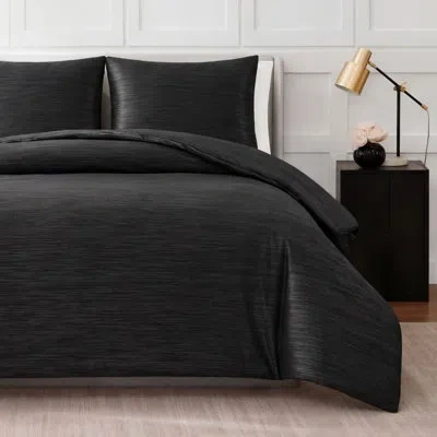 Nine West Nouveau Comforter Set In Black
