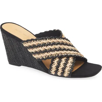 Nine West Novela Slide Sandal In Black