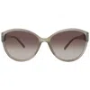 Nine West Nw 23 461 Tan Smoke Cat Eye Ladies Sunglasses 10266308.cgr Tansmk In Gray