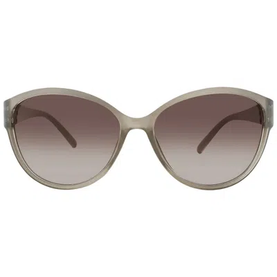 Nine West Nw 23 461 Tan Smoke Cat Eye Ladies Sunglasses 10266308.cgr Tansmk In Purple
