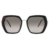 Nine West Nw 23 468 Trt Smoke Butterfly Ladies Sunglasses 10266642.lts Torsmk In Multi