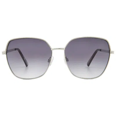 Nine West Nw 23 477 Sil Smoke Butterfly Ladies Sunglasses 10266324.cgr Silsmk In Multi