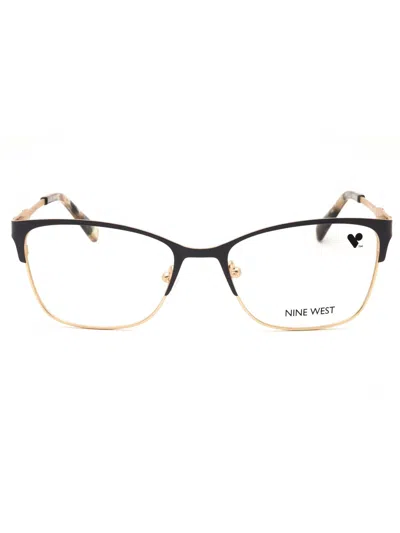 Nine West Nw1106n Eyeglasses In Rose/clear Demo Lens