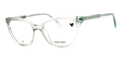 Nine West Nw5219 203 Women's Glasses  Size 52 - Free Lenses - Blue Light Block Available In Green