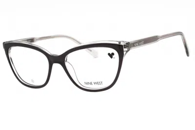 Nine West Nw5219 Cat-eye Acetate Eyeglasses In Gray