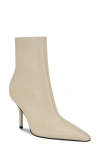 Nine West Ohmy Pointed Toe Bootie In White
