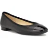 Nine West Robbe Flat In Black