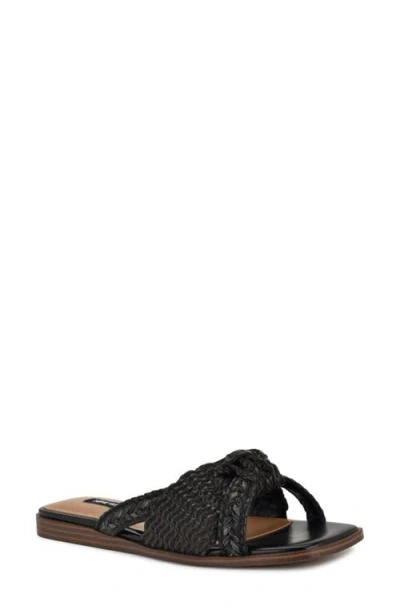 Nine West Omansa Slide Sandal In Black