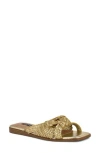 Nine West Omansa Slide Sandal In Silver