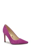 Nine West Oraye Pump In Magenta Suede