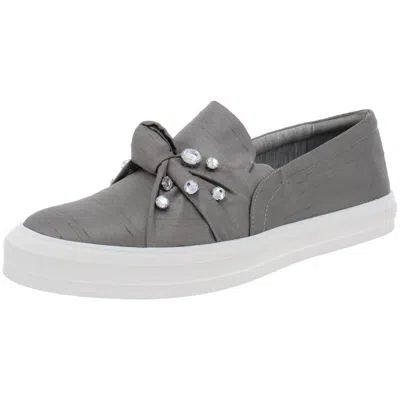 Nine West Orenda Womens Shantung Jeweled Sneakers In Multi