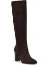 Nine West Chicke Pointed Toe Knee High Boot In Brown