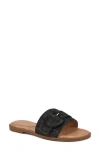 Nine West Pappy Slide Sandal In Black