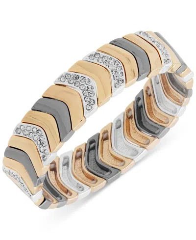 Nine West Pave Stretch Bracelet In Multi