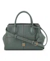 Nine West Paxtin Medium Satchel Bag In Green