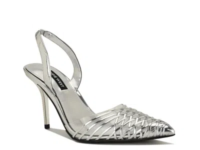 Nine West Pemma Pump In Silver