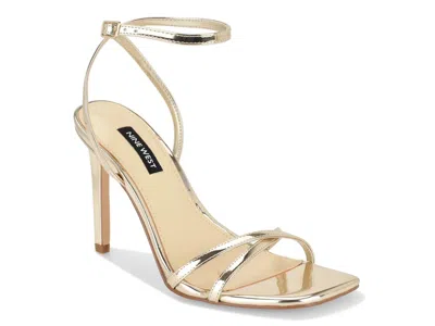 Nine West Penelope Sandal In Gold
