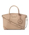 Nine West Piera Large Satchel Bag In Khaki