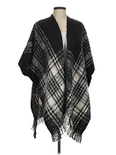 Pre-owned Nine West Poncho In Black