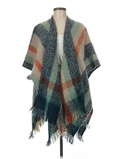 Pre-owned Nine West Poncho In Green